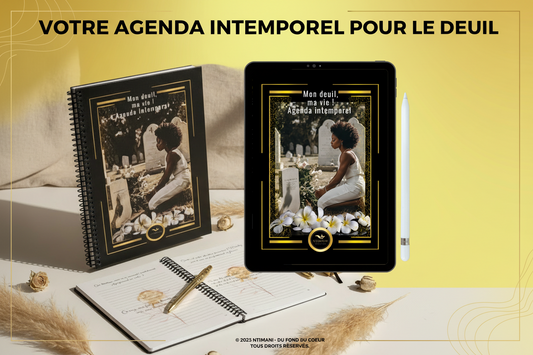 Écrire pour traverser la perte : l'agenda qui accompagne votre deuil