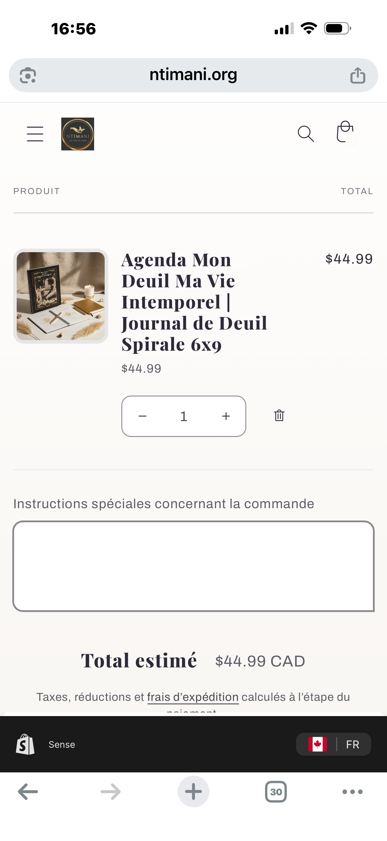 Cartes d'Affirmations pour le Deuil – Héritage du Cœur | NTIMANI