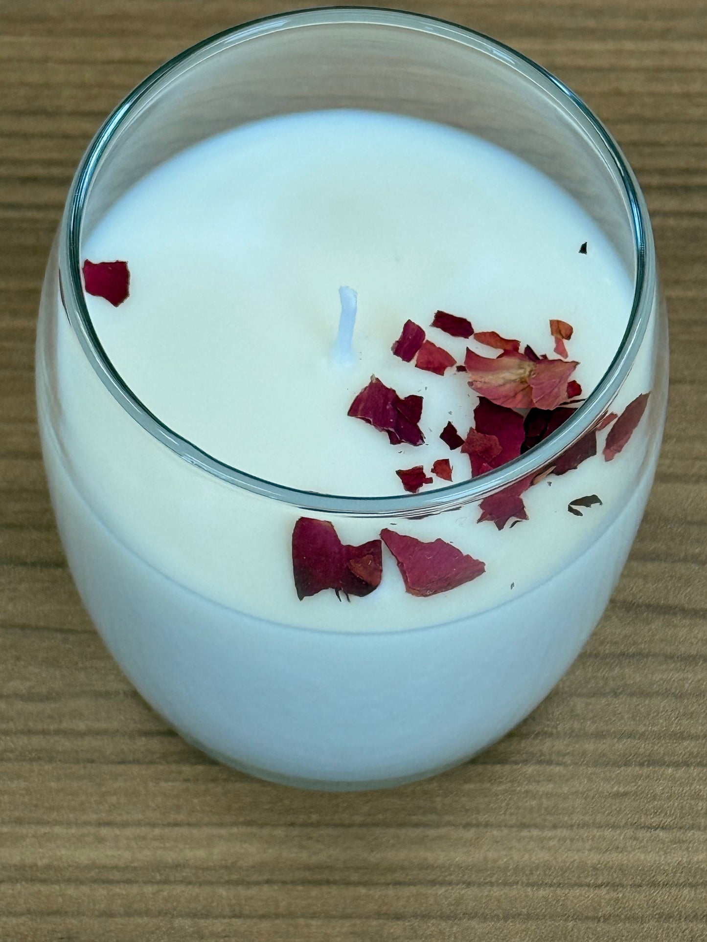 Bougie Soja 8oz Présence Sacrée | Ylang-Ylang Musc Blanc Vanille